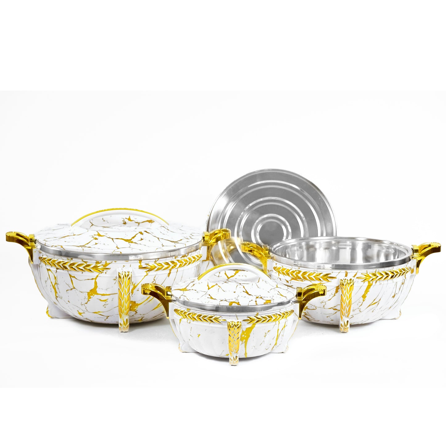 Luxry food warmer sets 3PCS  lunch box casserole