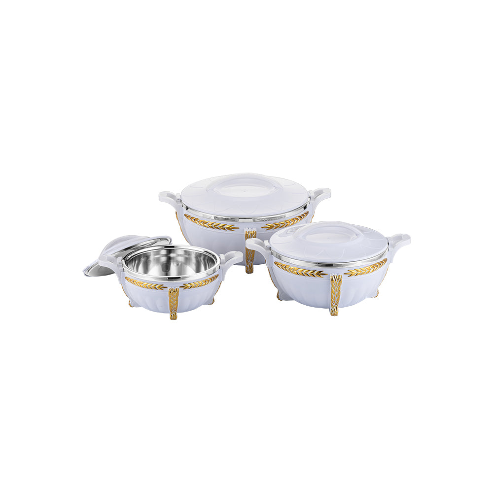 Luxry food warmer sets 3PCS  lunch box casserole