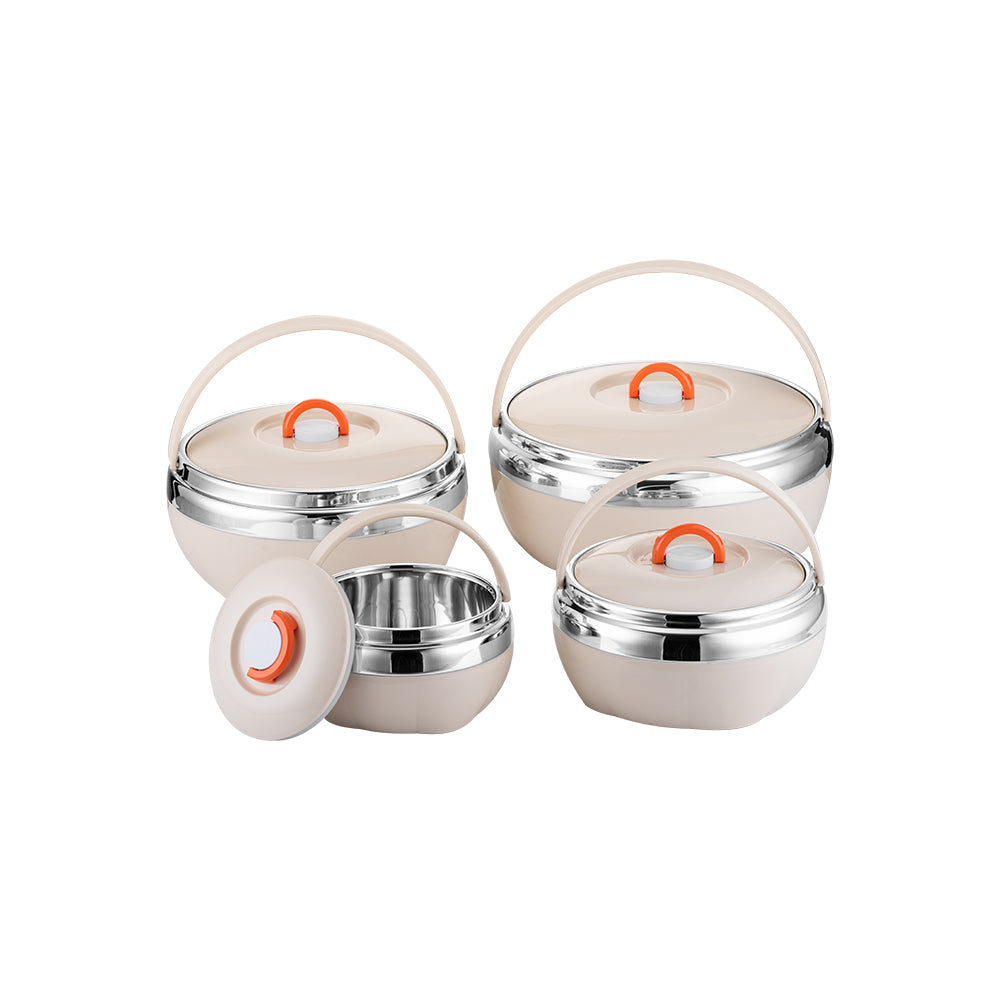 Pumpkin-shaped food warmer sets 4PCS  lunch box casserole